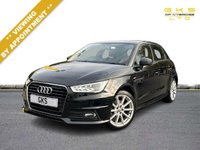 USED 2018 18 AUDI A1 1.4 TFSI CoD S line Sportback 5dr Petrol Manual Euro 6 (s/s) (150 ps) ** FINANCE ME WITH ZERO DEPOSIT **