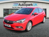 USED 2016 66 VAUXHALL ASTRA 1.4i Turbo Elite Hatchback 5dr Petrol Manual Euro 6 (150 ps) Budget clearance -  no inspection performed - no warranty provided - not eligible for financing - no part exchange accepted - classified as Trade/DIY clearance sale.