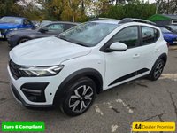 USED 2022 72 DACIA SANDERO STEPWAY 1.0 TCe Prestige Hatchback, 1 owner, Full Service History, Euro 6, 6 Speed Manual, Bi-Fuel, Sat Nav, Alloys, Rear Sensors, Great spec. This 2022 Dacia Sandero Stepway TCe Prestige is a superb example, having been owned by just one person since new. This Euro 6 compliant model boasts a 1.0L Bi Fuel engine, offering an efficient and versatile driving experience. The Prestige trim level ensures you benefit from a host of desirable features, including automatic air conditioning with climate control, an automatic lighting system that activates the LED headlights when needed, and the distinctive LED Y shape Dacia lighting signature.