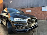 USED 2017 67 AUDI Q3 1.4 TFSI CoD S line Edition SUV 5dr Petrol Manual Euro 6 (s/s) (150 ps) 6-Months Warranty included