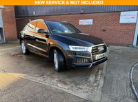 USED 2017 67 AUDI Q3 1.4 TFSI CoD S line Edition SUV 5dr Petrol Manual Euro 6 (s/s) (150 ps) 6-Months Warranty included