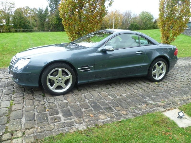 USED 2003 53 MERCEDES-BENZ SL 3.7 SL350 Convertible 2dr Petrol Automatic (281 g/km, 245 bhp) 