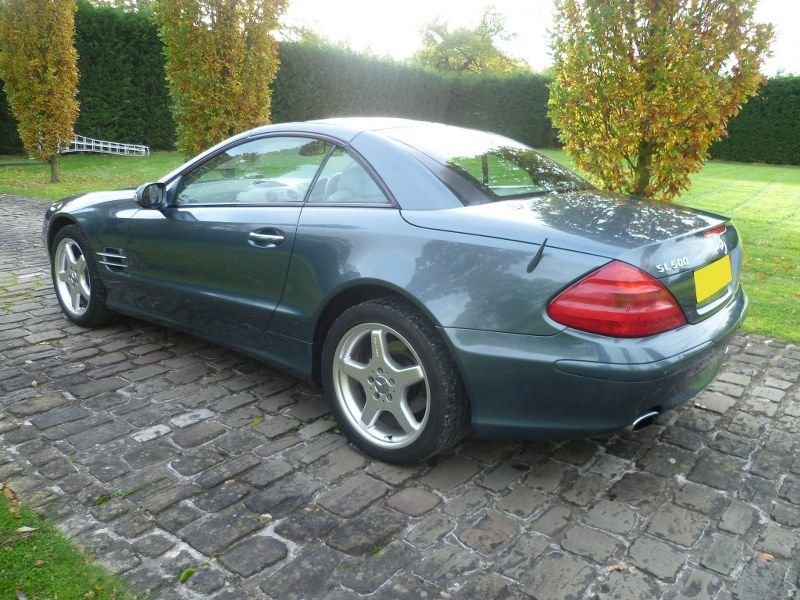 USED 2003 53 MERCEDES-BENZ SL 3.7 SL350 Convertible 2dr Petrol Automatic (281 g/km, 245 bhp) 