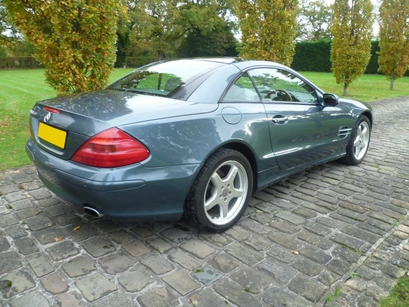USED 2003 53 MERCEDES-BENZ SL 3.7 SL350 Convertible 2dr Petrol Automatic (281 g/km, 245 bhp) 