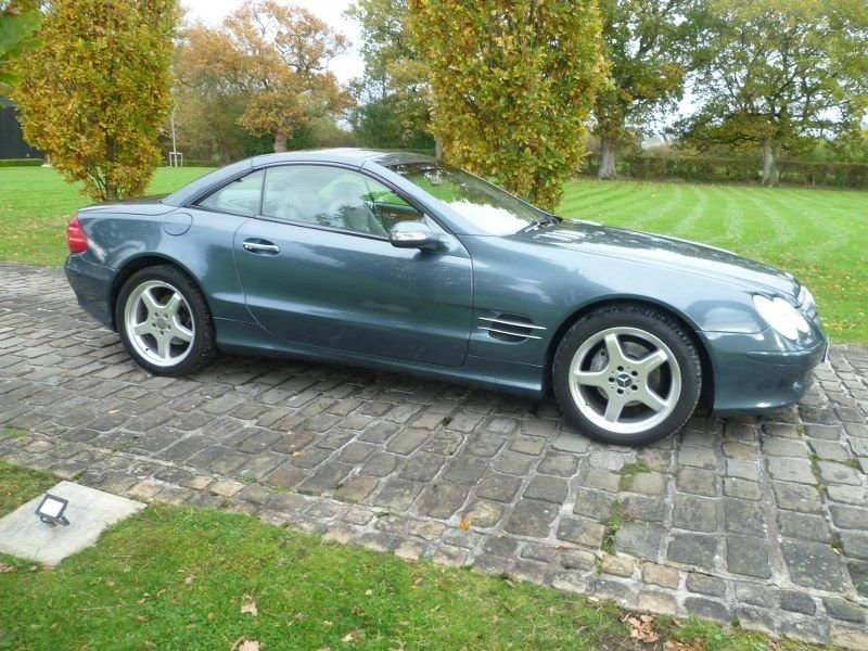 USED 2003 53 MERCEDES-BENZ SL 3.7 SL350 Convertible 2dr Petrol Automatic (281 g/km, 245 bhp) 