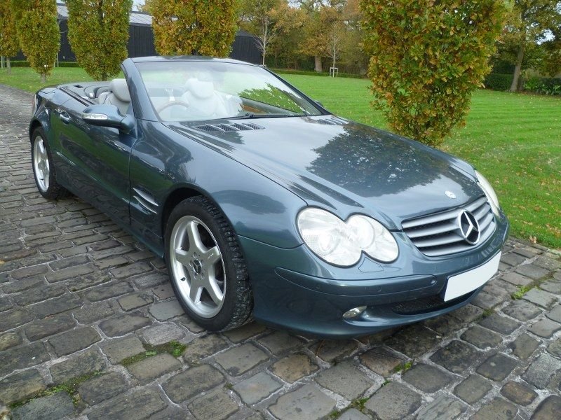 USED 2003 53 MERCEDES-BENZ SL 3.7 SL350 Convertible 2dr Petrol Automatic (281 g/km, 245 bhp) 