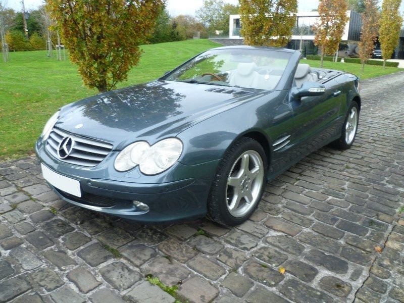 USED 2003 53 MERCEDES-BENZ SL 3.7 SL350 Convertible 2dr Petrol Automatic (281 g/km, 245 bhp) 