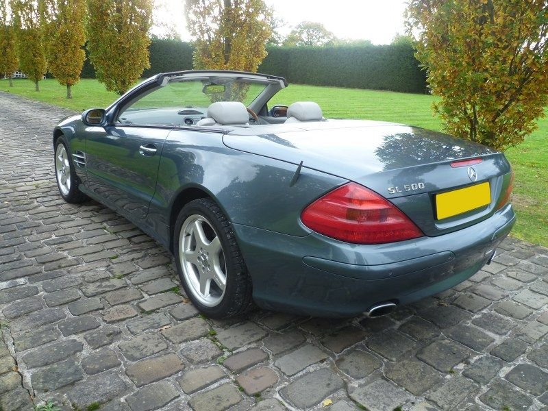 USED 2003 53 MERCEDES-BENZ SL 3.7 SL350 Convertible 2dr Petrol Automatic (281 g/km, 245 bhp) 