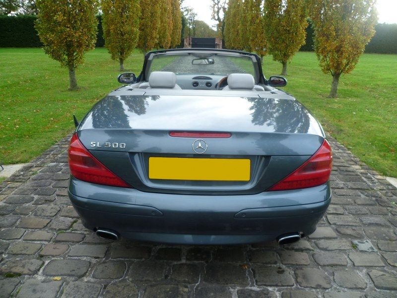 USED 2003 53 MERCEDES-BENZ SL 3.7 SL350 Convertible 2dr Petrol Automatic (281 g/km, 245 bhp) 
