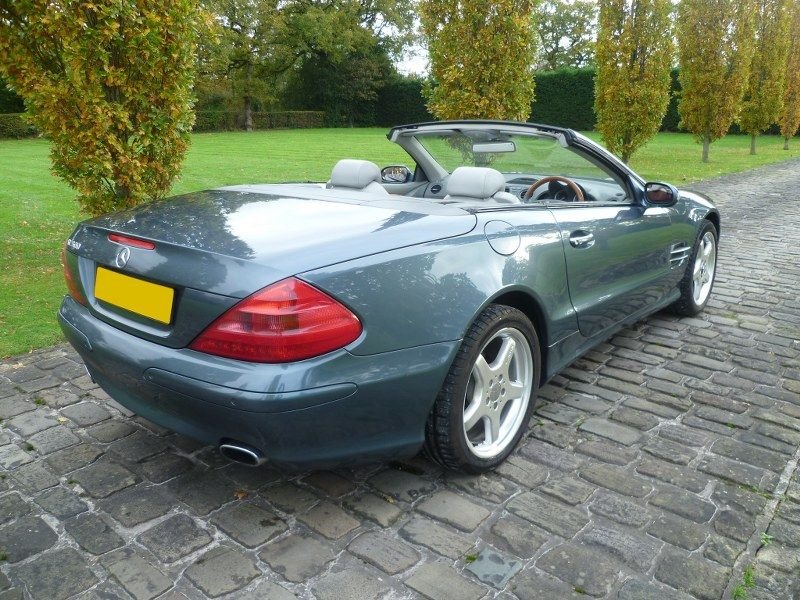 USED 2003 53 MERCEDES-BENZ SL 3.7 SL350 Convertible 2dr Petrol Automatic (281 g/km, 245 bhp) 