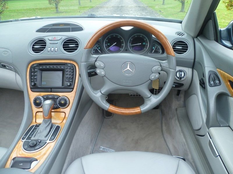 USED 2003 53 MERCEDES-BENZ SL 3.7 SL350 Convertible 2dr Petrol Automatic (281 g/km, 245 bhp) 