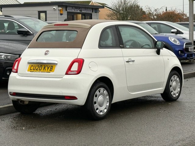2020 FIAT 500C 1.2 Pop Convertible 2dr Petrol Manual Euro 6 (s/s) (69 bhp) - Photo 3
