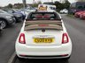 USED 2020 20 FIAT 500C 1.2 Pop Convertible 2dr Petrol Manual Euro 6 (s/s) (69 bhp) 