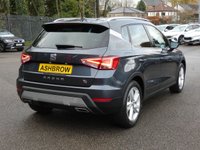 USED 2021 21 SEAT ARONA 1.0 TSI FR 5d 110 S/S 1 OWNER, GOOD SERVICE HISTORY, SAT NAV, FULL LINK FOR APPLE CARPLAY / ANDROID AUTO, WIRELESS PHONE CHARGER, REAR PARKING SENSORS WITH DISPLAY, LED LIGHTS, AUTO LIGHTS & WIPERS, ELECTRIC FOLDING DOOR MIRRORS, CRUISE CONTROL & SPEED LIMITER, VOICE CONTROL, DAB RADIO, BLUETOOTH PHONE & MEDIA WITH VOICE CONTROL, MANUAL 6 SPEED GEARBOX, TINTED GLASS, BLACK CONTRAST ROOF, ROOF RAILS, 17 INCH ALLOY WHEELS, FRONT FOG LIGHTS, BLACK CLOTH INTERIOR, SPORT SEATS, LEATHER FLAT BOTTOM STEERING WHEEL