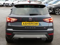 USED 2021 21 SEAT ARONA 1.0 TSI FR 5d 110 S/S 1 OWNER, GOOD SERVICE HISTORY, SAT NAV, FULL LINK FOR APPLE CARPLAY / ANDROID AUTO, WIRELESS PHONE CHARGER, REAR PARKING SENSORS WITH DISPLAY, LED LIGHTS, AUTO LIGHTS & WIPERS, ELECTRIC FOLDING DOOR MIRRORS, CRUISE CONTROL & SPEED LIMITER, VOICE CONTROL, DAB RADIO, BLUETOOTH PHONE & MEDIA WITH VOICE CONTROL, MANUAL 6 SPEED GEARBOX, TINTED GLASS, BLACK CONTRAST ROOF, ROOF RAILS, 17 INCH ALLOY WHEELS, FRONT FOG LIGHTS, BLACK CLOTH INTERIOR, SPORT SEATS, LEATHER FLAT BOTTOM STEERING WHEEL