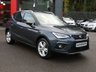USED 2021 21 SEAT ARONA 1.0 TSI FR 5d 110 S/S 1 OWNER, GOOD SERVICE HISTORY, SAT NAV, FULL LINK FOR APPLE CARPLAY / ANDROID AUTO, WIRELESS PHONE CHARGER, REAR PARKING SENSORS WITH DISPLAY, LED LIGHTS, AUTO LIGHTS & WIPERS, ELECTRIC FOLDING DOOR MIRRORS, CRUISE CONTROL & SPEED LIMITER, VOICE CONTROL, DAB RADIO, BLUETOOTH PHONE & MEDIA WITH VOICE CONTROL, MANUAL 6 SPEED GEARBOX, TINTED GLASS, BLACK CONTRAST ROOF, ROOF RAILS, 17 INCH ALLOY WHEELS, FRONT FOG LIGHTS, BLACK CLOTH INTERIOR, SPORT SEATS, LEATHER FLAT BOTTOM STEERING WHEEL