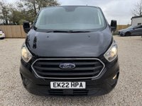 USED 2022 22 FORD TRANSIT CUSTOM 2.0 300 EcoBlue Limited Panel Van 5dr Diesel Manual L1 H1 Euro 6 (s/s) (130 ps) 1 OWNER FROM NEW SERVICE HIST