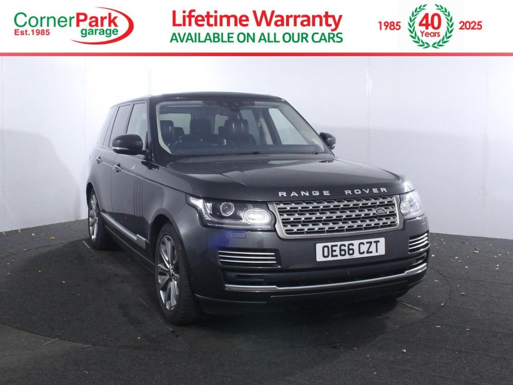 USED 2016 66 LAND ROVER RANGE ROVER 3.0 V6 Vogue SE SUV 5dr Petrol Auto 4WD Euro 6 (s/s) (340 ps) PANORAMIC SUNROOF - BLIS