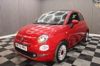 USED 2022 72 FIAT 500C 1.0 MHEV RED Convertible 2dr Petrol Manual Euro 6 (s/s) (70 bhp) Complementary 6 Months RAC Warranty and 12 Months RAC Breakdown Cover Also Receive a Full MOT With All Advisory Work Completed, Fresh Engine Service and RAC Multipoint Check Before Collection/Delivery