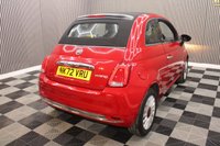 USED 2022 72 FIAT 500C 1.0 MHEV RED Convertible 2dr Petrol Manual Euro 6 (s/s) (70 bhp) Complementary 6 Months RAC Warranty and 12 Months RAC Breakdown Cover Also Receive a Full MOT With All Advisory Work Completed, Fresh Engine Service and RAC Multipoint Check Before Collection/Delivery