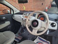 USED 2011 61 FIAT 500 1.2 Lounge Hatchback 3dr Petrol Dualogic Euro 4 (69 bhp) 