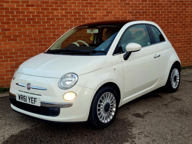 2011 61 Fiat 500 1.2 Lounge Hatchback 3dr Petrol Dualogic Euro 4 (69 bhp)