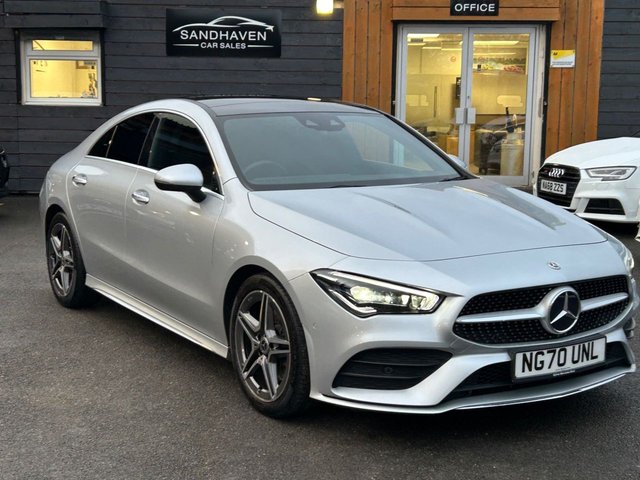 2020 70 Mercedes-Benz Cla 1.3 CLA200 AMG Line (Premium Plus 2) Coupe 4dr Petrol 7G-DCT Euro 6 (s/s) (163 ps)