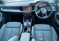 USED 2020 70 AUDI A3 1.5 TFSI 35 S line Sportback 5dr Petrol S Tronic Euro 6 (s/s) (150 ps) THIS CAR COMES WITH 6 MONTHS WARRANTY , BREAKDOWN COVER & RECOVERY++  GREAT EXAMPLE OF AUTOMATIC HATCHBACK APPLE CAR PLAY/ ANDRIOD AUTO + NAVIGATION SYSTEM + BLUETOOTH + DAB RADIO + USB CONNECTION + REAR PARKING SENSORS + FULL  LEATHER TRIM  + CRUISE CONTROL + CLIMATE CONTROL + PRIVACY GLASS + 18 INCH ALLOY WHEELS + AUTO START STOP + ELECTRIC PARKING BRAKE + TRACTION CONTROL + DAY TIME RUNNING LIGHTS + KEY LESS START + S LINE INTERIOR + STITCHED LEATHER STEERING WHEEL + DIGITAL CLUSTER +
