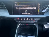 USED 2020 70 AUDI A3 1.5 TFSI 35 S line Sportback 5dr Petrol S Tronic Euro 6 (s/s) (150 ps) THIS CAR COMES WITH 6 MONTHS WARRANTY , BREAKDOWN COVER & RECOVERY++  GREAT EXAMPLE OF AUTOMATIC HATCHBACK APPLE CAR PLAY/ ANDRIOD AUTO + NAVIGATION SYSTEM + BLUETOOTH + DAB RADIO + USB CONNECTION + REAR PARKING SENSORS + FULL  LEATHER TRIM  + CRUISE CONTROL + CLIMATE CONTROL + PRIVACY GLASS + 18 INCH ALLOY WHEELS + AUTO START STOP + ELECTRIC PARKING BRAKE + TRACTION CONTROL + DAY TIME RUNNING LIGHTS + KEY LESS START + S LINE INTERIOR + STITCHED LEATHER STEERING WHEEL + DIGITAL CLUSTER +