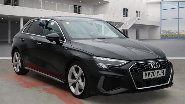 View our Audi A3 1.5 TFSI 35 S line Sportback 5dr Petrol S Tronic Euro 6 (s/s) (150 ps)