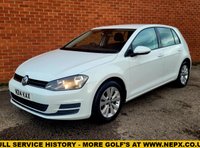 USED 2014 14 VOLKSWAGEN GOLF 1.6 TDI BlueMotion Tech SE Hatchback 5dr Diesel Manual Euro 5 (s/s) (105 ps) FULL SERVICE HISTORY - LOW MILES
