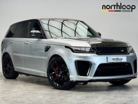 USED 2018 68 LAND ROVER RANGE ROVER SPORT 5.0 P575 V8 SVR SUV 5dr Petrol Auto 4WD Euro 6 (s/s) (575 ps) Carbon Pack/ Sliding Roof