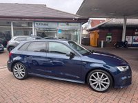 USED 2018 68 AUDI A3 1.5 TFSI CoD 35 Black Edition Sportback 5dr Petrol S Tronic Euro 6 (s/s) (150 ps) Free MOT for Life