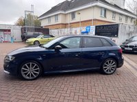USED 2018 68 AUDI A3 1.5 TFSI CoD 35 Black Edition Sportback 5dr Petrol S Tronic Euro 6 (s/s) (150 ps) Free MOT for Life