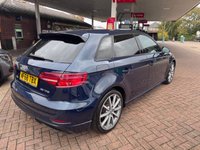 USED 2018 68 AUDI A3 1.5 TFSI CoD 35 Black Edition Sportback 5dr Petrol S Tronic Euro 6 (s/s) (150 ps) Free MOT for Life