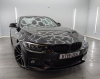USED 2019 19 BMW 4 SERIES 2.0 420d M Sport Convertible 2dr Diesel Auto Euro 6 (s/s) (190 ps) 20'' ALLOY WHEELS , M SPORT BODY KIT ,SERVICER HISTORY , FRONT AND REAR PARKING SENSORS , HEATED LEATHER SEATS , SAT NAV , CRUISE, BLUETOOTH