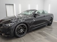 USED 2019 19 BMW 4 SERIES 2.0 420d M Sport Convertible 2dr Diesel Auto Euro 6 (s/s) (190 ps) 20'' ALLOY WHEELS , M SPORT BODY KIT ,SERVICER HISTORY , FRONT AND REAR PARKING SENSORS , HEATED LEATHER SEATS , SAT NAV , CRUISE, BLUETOOTH