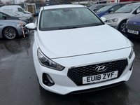 USED 2018 18 HYUNDAI I30 1.0 Petrol (T-GDI), Blue Drive, SE Edition, Manual, Hatchback, Sat Nav, Euro 6. 
