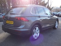 USED 2020 70 VOLKSWAGEN TIGUAN 1.5 TSI EVO Match 5d DSG 150 S/S 1 OWNER, FULL SERVICE HISTORY, REAR VIEW CAMERA, PARK ASSIST, SAT NAV, APP CONNECT FOR APPLE CAR PLAY / ANDROID AUTO, LANE ASSIST, ADAPTIVE CRUISE CONTROL & SPEED LIMITER, DAB RADIO, BLUETOOTH, FRONT & REAR PARKING SENSORS WITH DISPLAY (PARK PILOT), AUTO LIGHTS & WIPERS, AUTO HOLD, POWER FOLDING MIRRORS, 19 INCH ALLOYS, LEATHER FLAT BOTTOM TIPTRONIC MFSW, DUAL ZONE CLIMATE CONTROL, ILLUMINATING VANITY MIRRORS, SPACE SAVER SPARE WHEEL, DSG AUTOMATIC GEARBOX