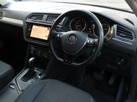 USED 2020 70 VOLKSWAGEN TIGUAN 1.5 TSI EVO Match 5d DSG 150 S/S 1 OWNER, FULL SERVICE HISTORY, REAR VIEW CAMERA, PARK ASSIST, SAT NAV, APP CONNECT FOR APPLE CAR PLAY / ANDROID AUTO, LANE ASSIST, ADAPTIVE CRUISE CONTROL & SPEED LIMITER, DAB RADIO, BLUETOOTH, FRONT & REAR PARKING SENSORS WITH DISPLAY (PARK PILOT), AUTO LIGHTS & WIPERS, AUTO HOLD, POWER FOLDING MIRRORS, 19 INCH ALLOYS, LEATHER FLAT BOTTOM TIPTRONIC MFSW, DUAL ZONE CLIMATE CONTROL, ILLUMINATING VANITY MIRRORS, SPACE SAVER SPARE WHEEL, DSG AUTOMATIC GEARBOX