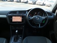USED 2020 70 VOLKSWAGEN TIGUAN 1.5 TSI EVO Match 5d DSG 150 S/S 1 OWNER, FULL SERVICE HISTORY, REAR VIEW CAMERA, PARK ASSIST, SAT NAV, APP CONNECT FOR APPLE CAR PLAY / ANDROID AUTO, LANE ASSIST, ADAPTIVE CRUISE CONTROL & SPEED LIMITER, DAB RADIO, BLUETOOTH, FRONT & REAR PARKING SENSORS WITH DISPLAY (PARK PILOT), AUTO LIGHTS & WIPERS, AUTO HOLD, POWER FOLDING MIRRORS, 19 INCH ALLOYS, LEATHER FLAT BOTTOM TIPTRONIC MFSW, DUAL ZONE CLIMATE CONTROL, ILLUMINATING VANITY MIRRORS, SPACE SAVER SPARE WHEEL, DSG AUTOMATIC GEARBOX