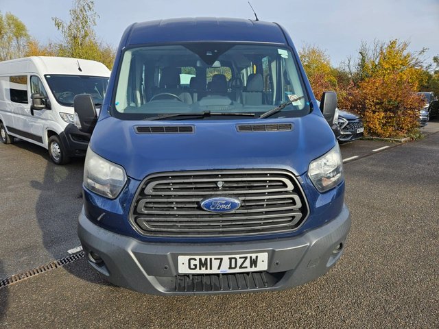 2017 FORD TRANSIT 2.2 TDCi 410 HDT Minibus 5dr Diesel Manual L3 H2 (14 seats) (196 g/km, 123 bhp) - Photo 2