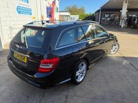 USED 2014 14 MERCEDES-BENZ C-CLASS 2.1 C220 CDI AMG Sport Edition Estate 5dr Diesel G-Tronic+ Euro 5 (s/s) (170 ps) LOVELY EXAMPLE, FULL HISTORY!.