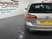 USED 2017 67 VOLKSWAGEN GOLF 2.0 TDI BlueMotion Tech GT Estate 5dr Diesel DSG Euro 6 (s/s) (150 ps) 2 keys, apple car play, NAV, A/C