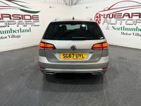 USED 2017 67 VOLKSWAGEN GOLF 2.0 TDI BlueMotion Tech GT Estate 5dr Diesel DSG Euro 6 (s/s) (150 ps) 2 keys, apple car play, NAV, A/C