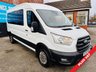 USED 2020 70 FORD TRANSIT 2.0 410 EcoBlue Trend Minibus Double Cab 5dr Diesel Manual RWD L3 H2 Euro 6 (s/s) (15 Seat) (130 ps) 