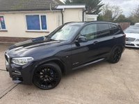 USED 2018 18 BMW X3 3.0 30d M Sport SUV 5dr Diesel Auto xDrive Euro 6 (s/s) (265 ps) ONE OWNER, FSH, A REAL LOOKER!
