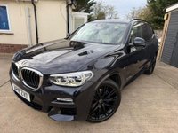 USED 2018 18 BMW X3 3.0 30d M Sport SUV 5dr Diesel Auto xDrive Euro 6 (s/s) (265 ps) ONE OWNER, FSH, A REAL LOOKER!
