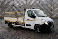 USED 2018 18 VAUXHALL MOVANO Dropside L3 LWB With Tail Lift Cdti Bi Turbo 130 PS FREE 3 YEAR WARRANTY COVER ON THIS VAN  Rear Wheel Drive With Rear View Camera, Air Conditioning, Front Fog Lights, Speed Limiter in great condition . Presenting a highly specified and well-maintained example with 95,000 miles. This versatile dropside vehicle is equipped with a valuable and practical hydraulic tail lift for easy loading and unloading.  It is powered by the robust 130 PS Bi-Turbo CDTi diesel engine, delivering strong performance, and features Rear Wheel Drive for enhanced capability. The specification is comprehensive, including a Rear View Camera for improved safety, Air Conditioning, Front Fog Lights, and a Speed Limiter.  Having had just one careful owner from new, it comes with a reassuring three service history stamps in the book and is presented in great condition throughout.  This is a superb value, ready-to-work vehicle. Don't miss out on this opportunity. 
