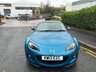 USED 2013 13 MAZDA MX-5 2.0i Sport Graphite Roadster 2dr Petrol Manual Euro 5 (160 ps)-Limited Edition Only 500 were produced for the UK market.Low Mileage Example-Finished In Aquatic Blue Metallic.2 Former Keepers-4 New Tyres-Will Come With a Fresh 12 Months Mot. 
